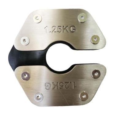 Imagem de oshhni Placa de peso fracionária profissional portátil para exercícios, acessório que economiza espaço, 1,25 kg, ideal para academia.