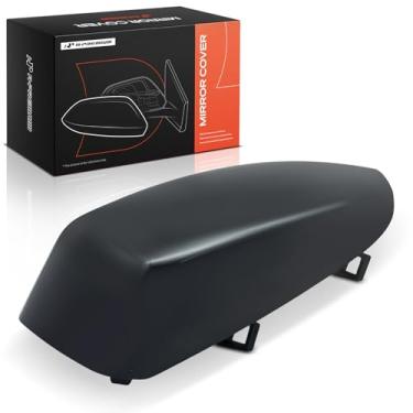 Imagem de A-Premium Tampa do espelho retrovisor do lado do passageiro - compatível com Honda HR-V 2023 2024 2025 - preto liso, sem furo de seta