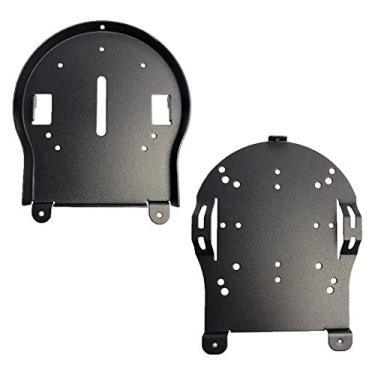 Imagem de SMTAV Suporte de teto para câmera PTZ, suporte de teto universal pequeno compatível com câmera PTZ. (Montagem em tela)