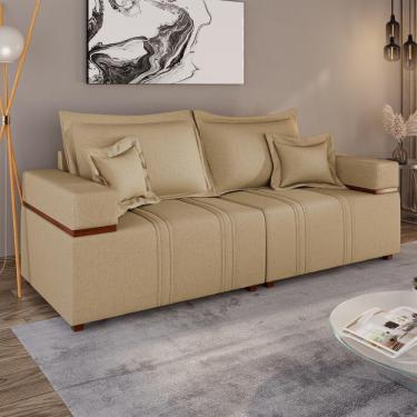 Imagem de Sofá Na Caixa Bellagio 2 Lugares 2,00m Castor