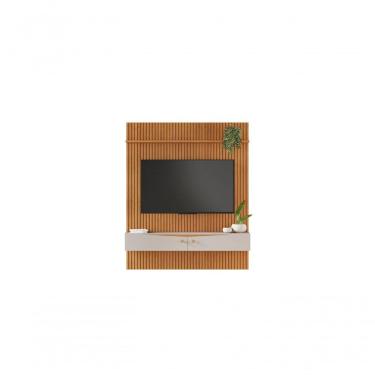 Imagem de Painel Riso 218 X 182cm Candian Com Nicho - Jcm Movelara Cinamomo-off White