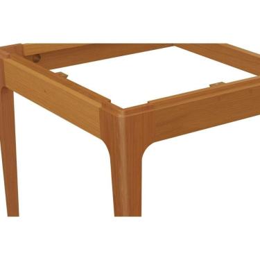Imagem de Base Mesa de Jantar Mira BAM003-CA Madeira Maciça s/ Tampo Carvalho - Kappesberg