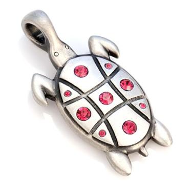 Imagem de Pingente de cristal de tartaruga Bico (CR50) – Parceiro nobre e confiável – Joia de cristal Swarovski Sea Jewelry