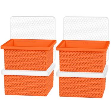 Imagem de Bandeja de silicone para freezer com tampa - moldes empilháveis para recipientes para congelador de sopa, bandejas de cubos de gelo para controle perfeito de porção, armazenamento de alimentos e