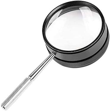 Imagem de Magnifyiglass Lupa de mão 30X Cabo de alta velocidade Old Man Reads Wenwan Avaliação para Readicrafts Repair Magnifier