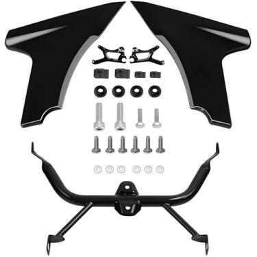 Imagem de AC-MTORC Kit de suporte de painel de carenagem lateral para Harley Touring CVO Road Glide FLTRXSE 2023-2024, Road Glide ST FLTRXSTSE 2024, acessórios de suporte de capa de spoilers