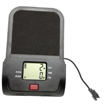 Imagem de Colaxi de tempo, contador de tempo de exercício, peças do, contador de exercícios, equipamento para máquina de remo, tela para bicicleta, Preto