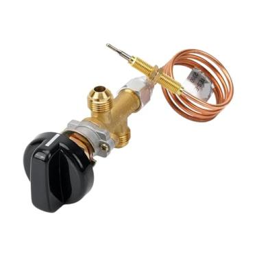 Imagem de Válvula de controle termopar para lareira a gás - chama seguro 23,62 polegadas para uso em cozinha