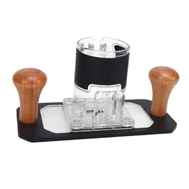 Imagem de LiebeWH Base de Roteador de Aparador de Madeira Premium, Base de Fresagem de Escultura Em Madeira de Faia, Ferramenta de Gravação Precisa Com Capa Transparente para Entusiastas de Marcenaria