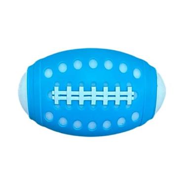 Imagem de Aymzbd Bola de Futebol de Piscina 8,8cm Brinquedo Esportivo Macio Mini Bola de Futebol para Crianças para Jogos ao Ar Livre e em Ambientes Fechados, Azul