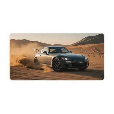 Imagem de HouLaiZhe JDM Drift Car S2000 Desert Gaming Mouse Pads JDM Car Desk Pads Grandes Mousepads para Teclado Desktop Tapete de Computador 30 x 60 cm