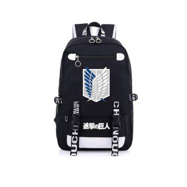 Imagem de Mochila Attack on Titans Levis Ackermans Cartoon Kids