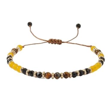 Imagem de Pulseira feminina Embtrem com pedras curativas Life Is Tough But So Are You Inspirational Jewelry Gift for Women, Medium, Latão, Sem Pedra Preciosa