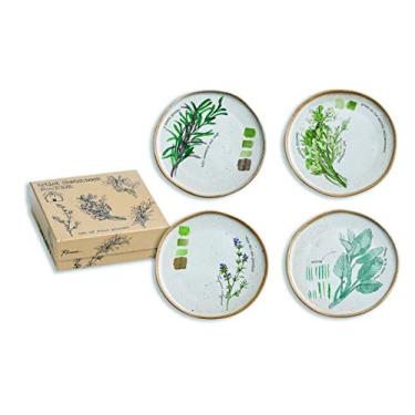 Imagem de Pratos de fazenda para mesa ervas S/4 - 15,24 cm (6")