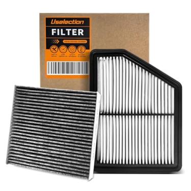 Imagem de Filtro de ar de motor de cabine com kit de carvão ativado para Civic (2016-2025), HR-V (2023-2025). Substitui 17220-5BA-A00, CA12051,80292-TF0-G01, CF11182(NÃO PARA 1,5L/Turbo Eng, Civic Hatchback