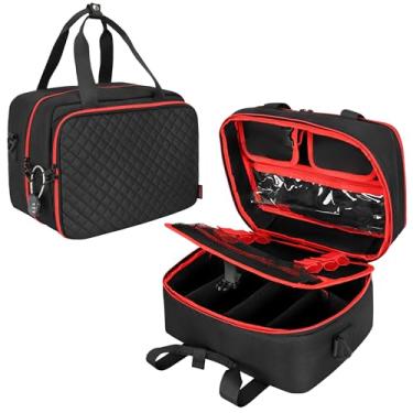 Imagem de FURIMETY Lockable Private Toy Storage for Adult Toy, Discreet Toy Box Bag for Women and Men, Large Discreet Bag Private Toy Storage Case with Shoulder Strap, Black