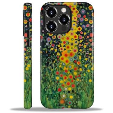 Imagem de ZHEGAILIAN Capa para iPhone 16 Pro Max, proteção contra quedas durável de silicone à prova de choque + PC rígido 2 em 1 capa protetora híbrida com design de padrão elegante - Entusiastas de pesca com