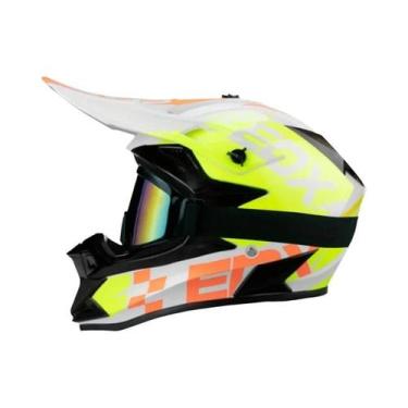 Imagem de Capacete De Motocross Unissex Para Adultos E Crianças, Certificado DOT