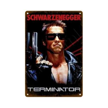 Imagem de Placa De Metal Retrô Vintage, Pôster De Filme, Decoração Estética Para