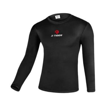 Imagem de Camisa Térmica de Ciclismo Masculina para Inverno - Roupa Interior de 