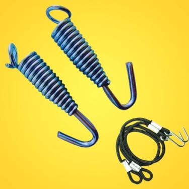 Imagem de Mola Extensora de Rede + Corda Extensora | Acessórios Rede de Dormir (KIT MOLA + CORDA) | 5 PONTOS@