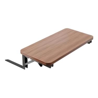 Imagem de Mesa de Cabeceira - Bandeja de Armazenamento Dobrável para Criado Mudo | Bandeja Flutuante De Escrivaninha Para Cama - Para Quarto Casa Apartamento E Restaurante