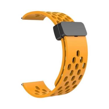 Imagem de Pulseira De Silicone Com Fecho Magnético De 22mm Para Zeblaze Btalk 3 