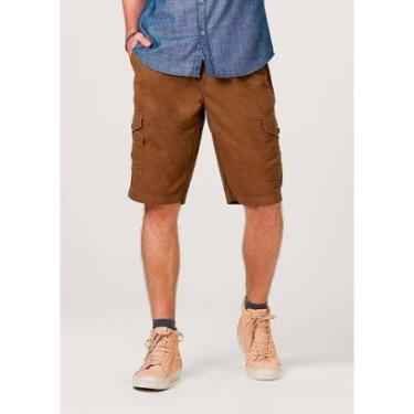 Imagem de Bermuda Hering Cargo Sarja Masculina-Masculino