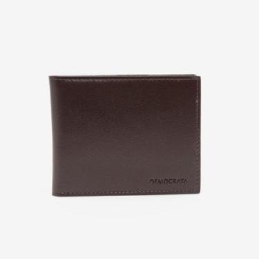 Imagem de Carteira Metropolitan Em Couro Café-Masculino
