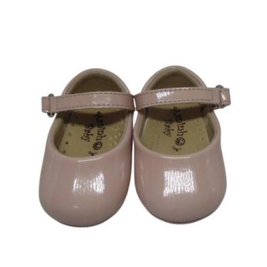 Imagem de Sapato de Bebe Sapatilha Salomé Casual Batizado Infantil Menina RN Man