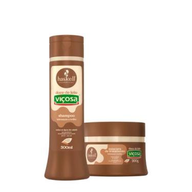 Imagem de Kit Haskell Doce de Leite Viçosa Shampoo Máscara (2 produtos)