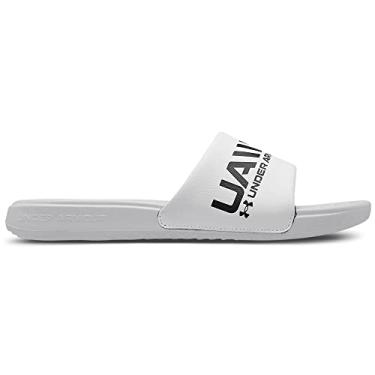 Imagem de Chinelo Under Armour Slide Ansa Graphic Branco Unissex - Branco - 37/38 - Unissex