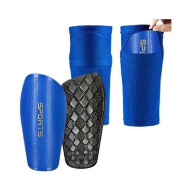 Imagem de Conjunto De Caneleiras De Futebol Unissex Respirável Com Bolso Indepen