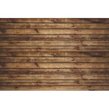 Imagem de Painel de Tecido Sublimado Textura de Madeira Mais Escura Horizontal -