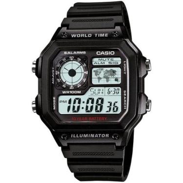 Imagem de Relógio Casio Masculino Standard AE-1200WH-1AVDF