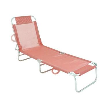 Imagem de Cadeira Espreguiçadeira Textilene Coral 414711 BELFIX - Bel Fix