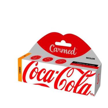 Imagem de Hidratante Labial Carmed Incolor Coca-Cola Cimed  10g