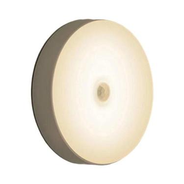 Imagem de Luz Noturna LED Recarregável Com Sensor De Movimento, Lâmpada Magnétic