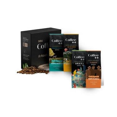 Imagem de Kit 4 Pacotes Café Especial Em Grãos Coffee Mais Classico, Arara, Sul de Minas e Cerrado