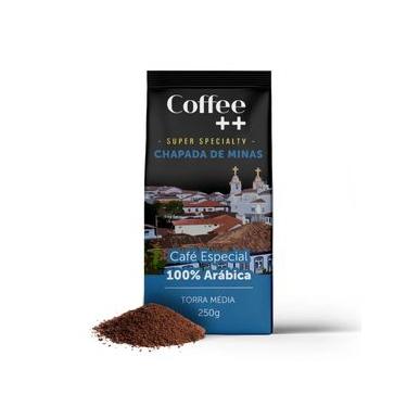 Imagem de Café Especial Torrado e Moído Coffee Mais Chapada de Minas - 100% Arábica - Torra Média - 250g