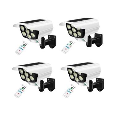 Imagem de Luzes LED Solares Com Sensor De Movimento Para Exterior, Holofotes Sem