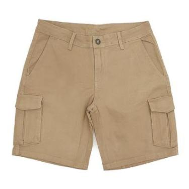 Imagem de Bermuda Volcom Bevel Cargo - Kaki-Masculino