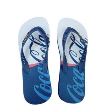 Imagem de Chinelo Sandalia Coca Cola SALT Casual Moderno-Masculino