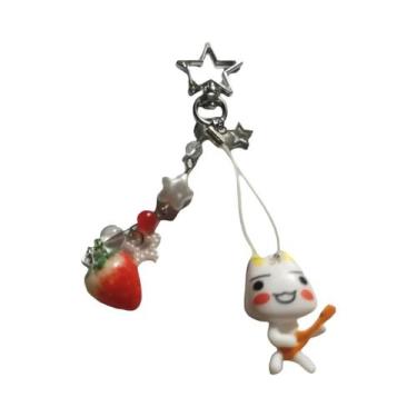 Imagem de Chaveiros De Miçangas Estilo Kawaii, Pingente De Telefone Toro Inoue F