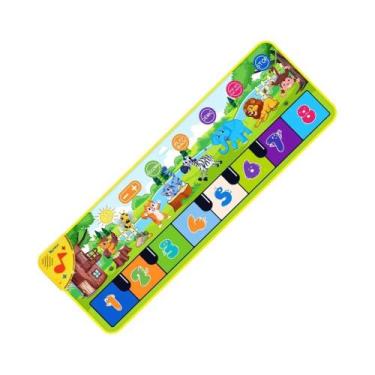 Imagem de Tapete Musical Infantil Com Teclado E 8 Sons De Animais, Brinquedo Edu