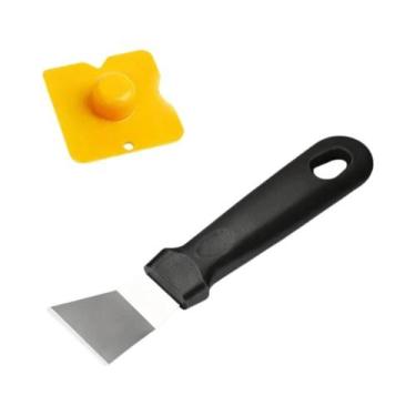 Imagem de Raspador De Vidro Para Fogão, Removedor De Tinta E Adesivos, Ferrament