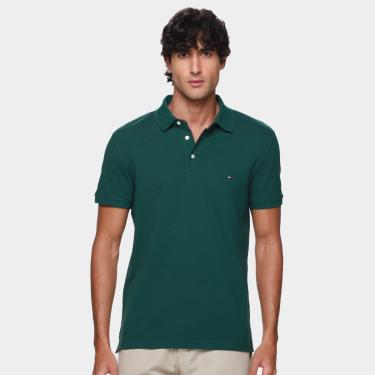Imagem de Camisa Polo Slim Tommy Hilfiger Casual Masculina-Masculino