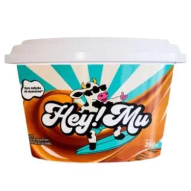 Imagem de Doce de Leite 250g Zero Açúcar Fit Exercício Funcional - Hey! Mu - Hey