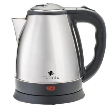 Imagem de Chaleira Elétrica 1,8L Tronos KL1803 Inox, Rápida, 1500W, 220V, Ideal 