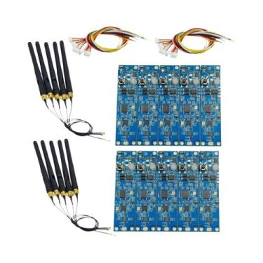 Imagem de Módulo PCB Transmissor E Receptor DMX512 Sem Fio 2 Em 1 Para Luz De Pa